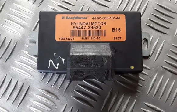 Hyundai Santa Fe Gearbox control unit/module 9544739520 4450000105M ITMF1210G2