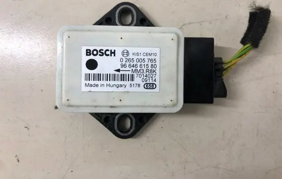 Peugeot 308 ESP acceleration yaw rate sensor 9664661580 0265005765