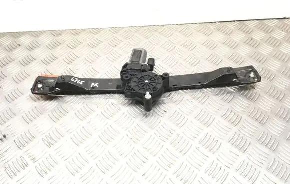 Front door window regulator with motor