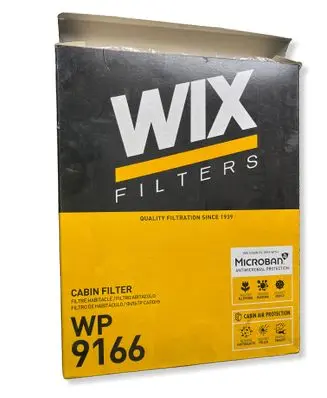 Volkswagen PASSAT B7 Cabin air micro filter 7H0819631A WP9166 7H0819631