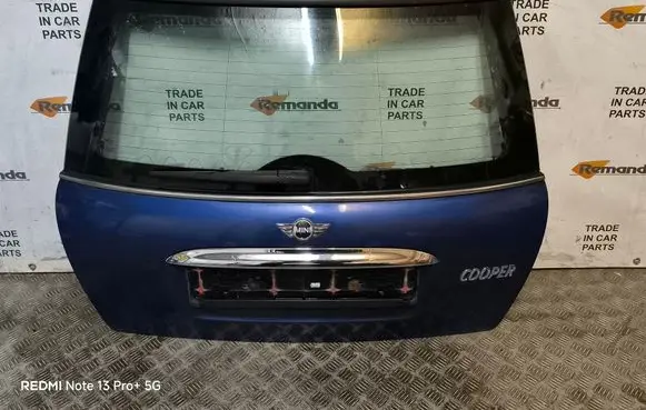 Mini One - Cooper R50 - 53 Tailgate/trunk/boot lid 