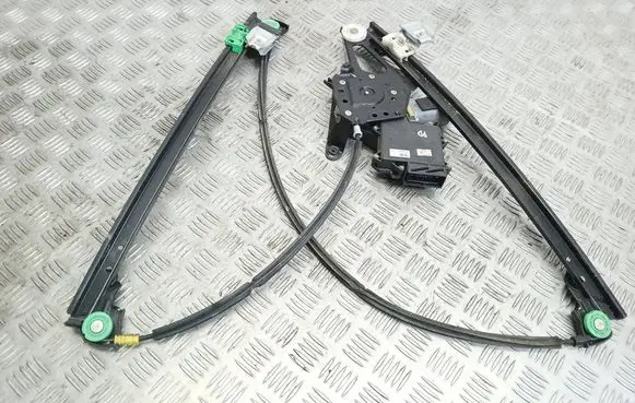 Seat Alhambra (Mk1) Front door window regulator with motor 7M3959802 YM2114533AA 106235100