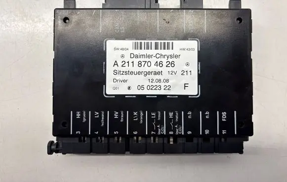 Mercedes-Benz E W211 Door control unit/module A2118704626