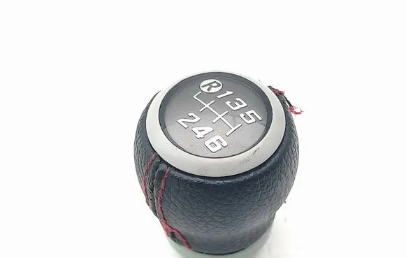 Gear lever shifter trim leather/knob
