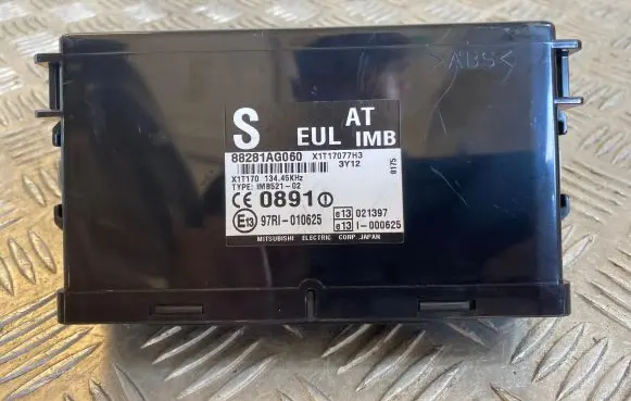 Subaru Legacy Immobilizer control unit/module 88281AG060 97RI010625 X1T17077H3