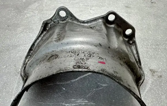 Audi A6 S6 C7 4G Heat shield in engine bay 1K0407721 1K0407719