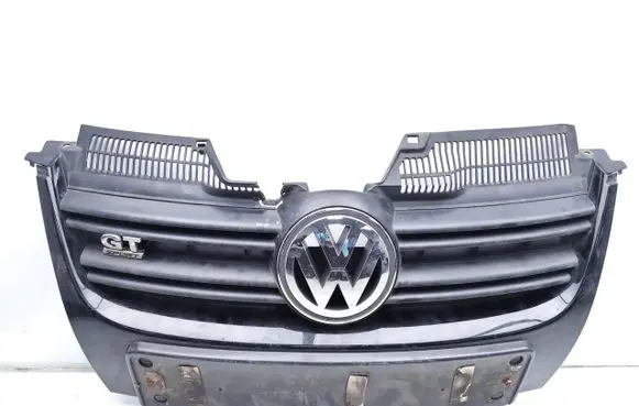 Volkswagen Golf V Front bumper upper radiator grill 1K5853651
