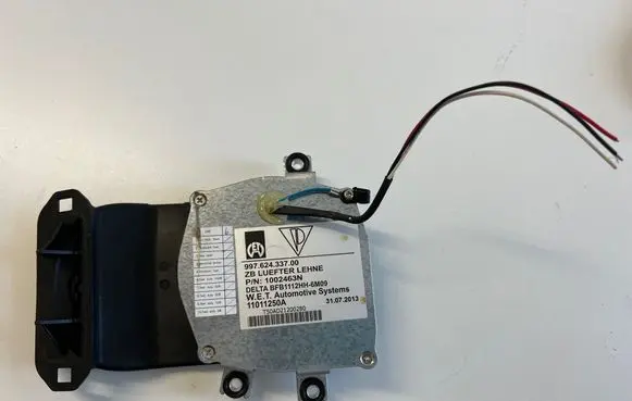 Porsche Boxster 982 Seat fan/blower 99752173300 99762433700 11011250A