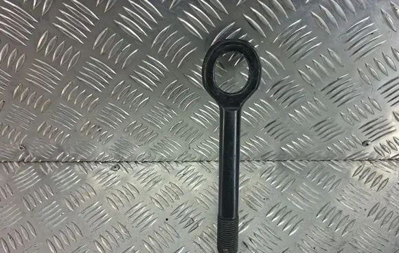 Towing hook eye