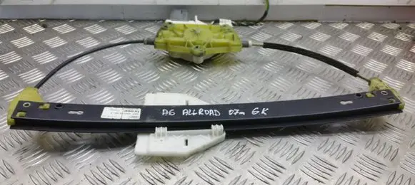 Audi A6 Allroad C6 Rear door window regulator with motor 4F089461B 4F0959801C