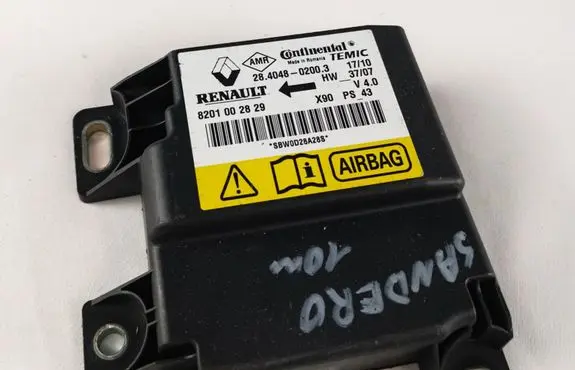 Dacia Sandero Airbag control unit/module 8201002829 SBW0D28A28S 28404802003