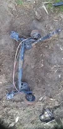 Renault Grand Modus Rear axle beam with reductor 