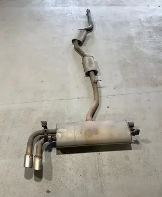 BMW X3 F25 Muffler/silencer 7629636 7629635