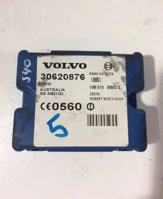 Volvo S40, V40 Immobilizer control unit/module 30865185 30620876 F005V00179