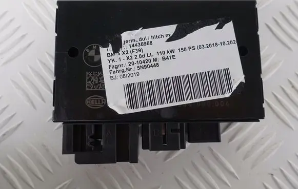 BMW 2 F45 Tow bar trailer control unit/module 9463373