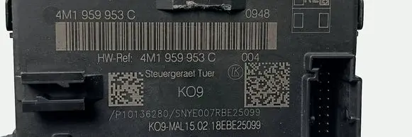 Audi A8 S8 D5 Door control unit/module 4M1959953C