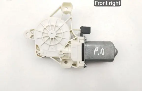 Front door window regulator motor