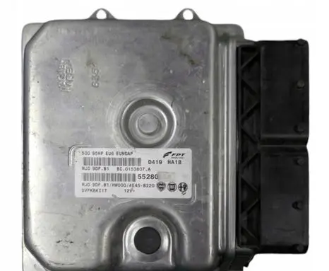 Fiat 500 Engine control unit/module 55280938 MJD9DFB1