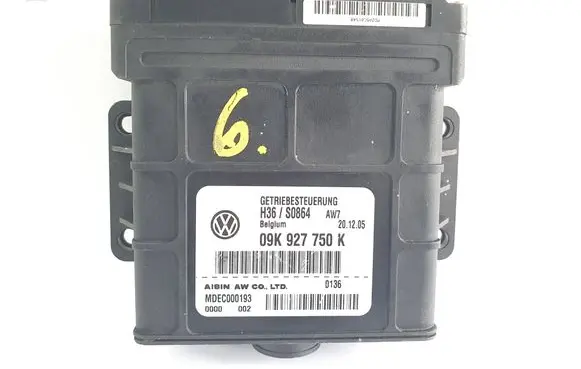 Volkswagen Transporter - Caravelle T5 Gearbox control unit/module 09K927750K