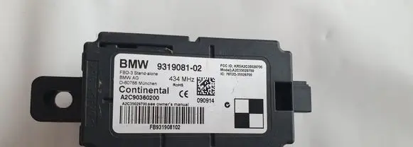 BMW X5 F15 Other control units/modules 9319081