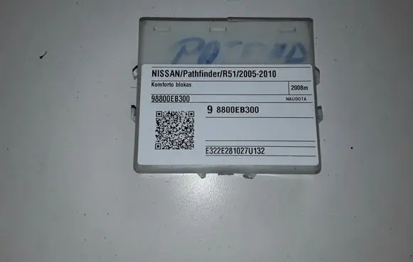 Nissan Pathfinder R51 Comfort/convenience module 98800EB300
