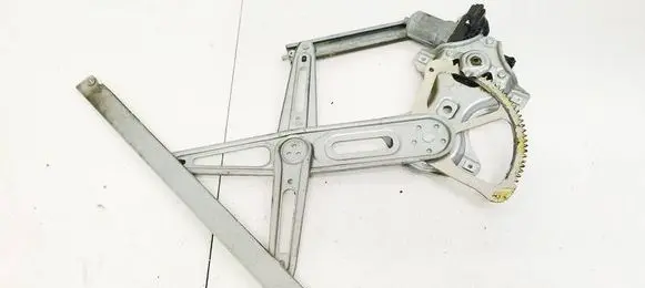 Sliding door window regulator with motor