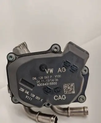 Volkswagen Golf VII Throttle valve 04L128063P 04L128059 A2C84315500