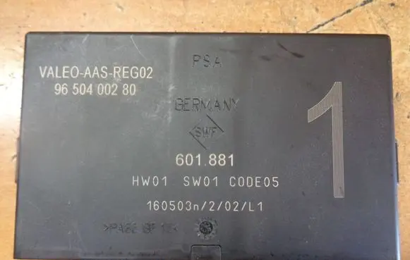 Citroen C5 Parking PDC control unit/module 9650400280