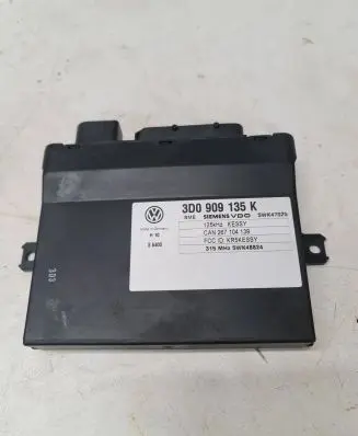 Porsche Cayenne (9PA) Keyless (KESSY) go control unit/module 3D0909135K 5WK47025 5WK48824