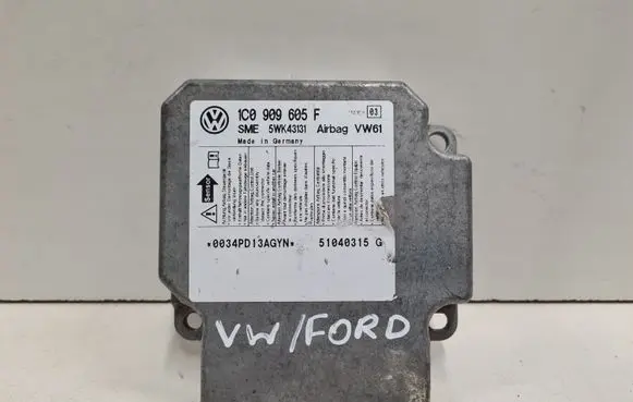 Ford Galaxy Airbag control unit/module 1C0909605F 5WK43131 51040315G