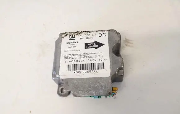Opel Zafira A Airbag control unit/module 90582536dg 90582536