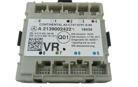 Mercedes-Benz C W205 Other control units/modules A2139002422
