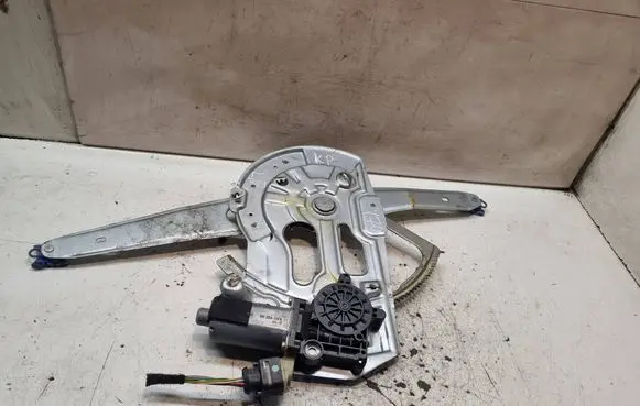 Front door window regulator with motor