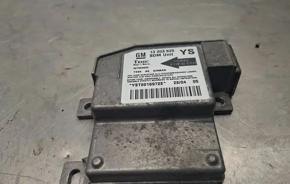 Opel Meriva A Airbag control unit/module 13203620