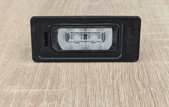 Number plate light