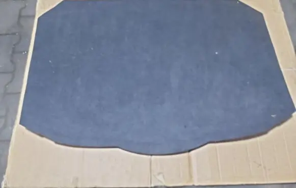 Nissan Qashqai J12 Trunk/boot mat liner 849046UA0A
