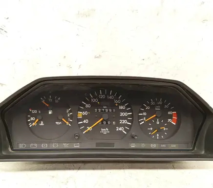 Mercedes-Benz E W124 Speedometer (instrument cluster) 1245425368 1245439124 1245420016