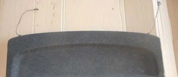 Opel Corsa D Parcel shelf 