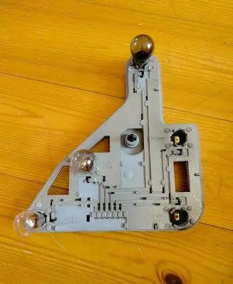Mercedes-Benz C W203 Tail light bulb cover holder 4T217