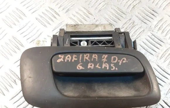 Opel Zafira A Rear door exterior handle 712