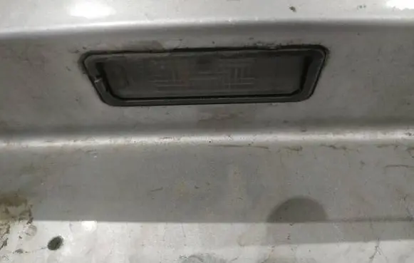 Volkswagen Cross Polo Number plate light 