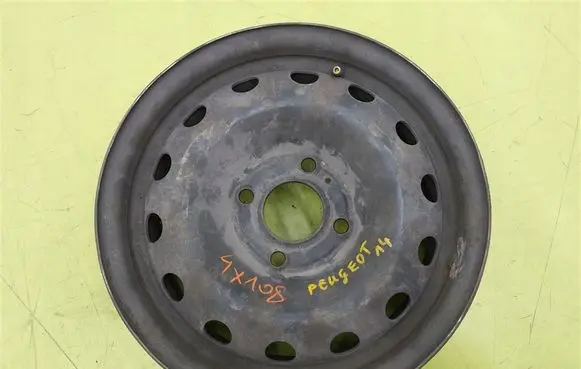 Peugeot 206+ R15 steel rim 4X108