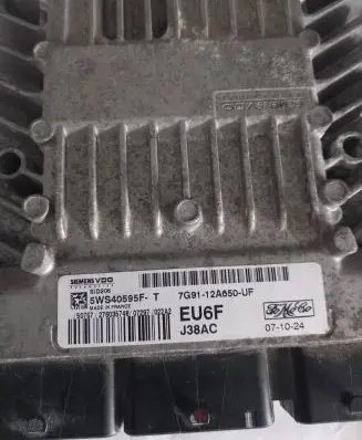 Ford Mondeo MK IV Engine control unit/module 7G9112A650UF 5WS40595FT