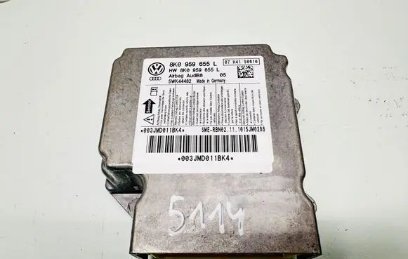 Audi A4 S4 B8 8K Airbag control unit/module 8K0959655L 5WK44482