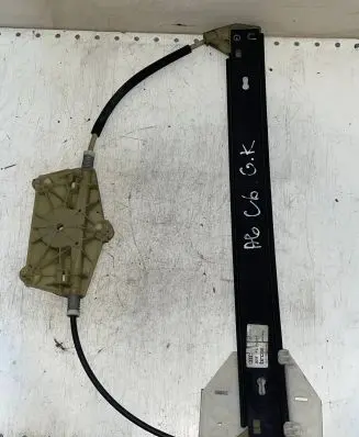 Audi A6 S6 C6 4F Rear door window regulator with motor 4F0839461