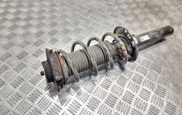 Front shock absorber with coil spring