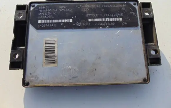 Peugeot Partner Engine control unit/module 9641390180 9644710280