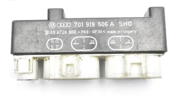 Volkswagen Sharan Coolant fan relay 898726000