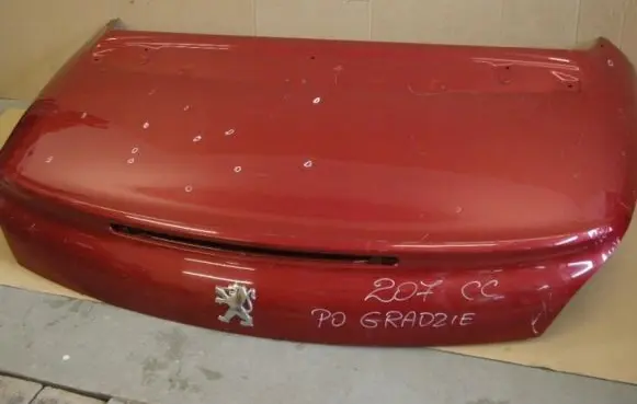 Peugeot 207 CC Tailgate/trunk/boot lid