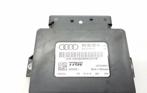 Audi A4 S4 B8 8K Hand brake control module 8K0907801H